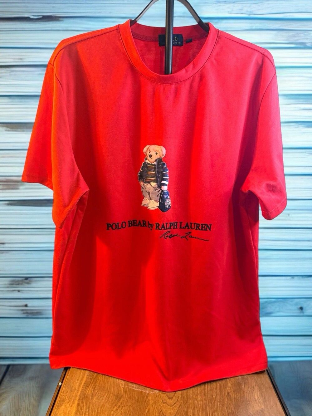 Polo by Ralph Lauren Polo Bear Men's Size 3XL Orange T- Shirt